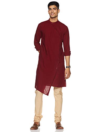 Image of THE INDIAN GARAGE CO Men's Cotton Slim Fit Kurta