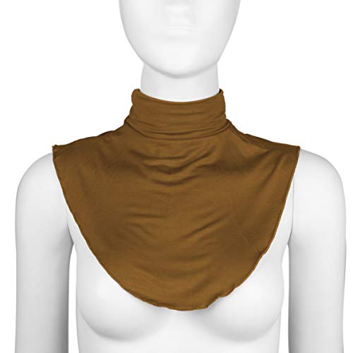 Women's Faux Turtleneck Half Top Mock Blouse Dickey Collar Detachable Autumn Winter Neck Warmer Neck Cover Scarf2