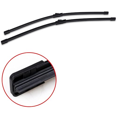 Image of BOSCH 3397118942 Aerotwin Original Equipment Replacement Wiper Blade - 26 inch /26 inch (Set of 2) Side Lock 19mm | Driver and Passenger Side Original Equipment Replacement Blades