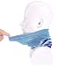 DJNGN Bandana Multifunction scaref Gran Tsunami océano con Cielo Azul Multifuncional sin...