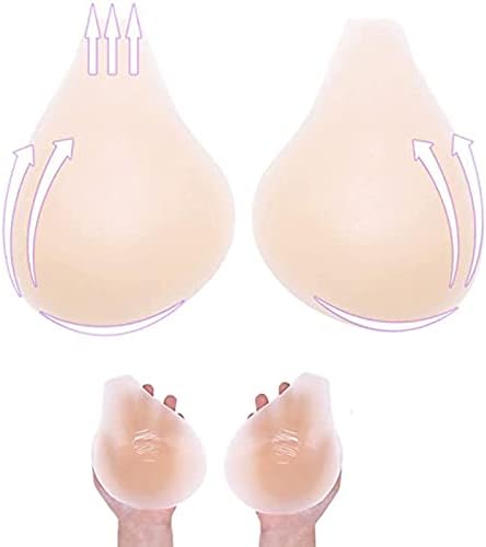 Adhesive Silicone Lift Bra Reusable Stick On Bra Self-Adhesive Bra Invisible Breast Lift Sticky Bra