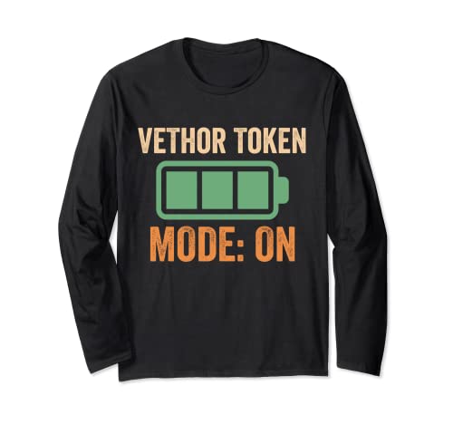 VeThor Token Modo Activado, Crypto Manga Larga