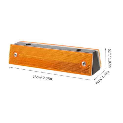 Marqueurs réfléchissants rectangulaires POPETPOP avec construction solide en ABS durable