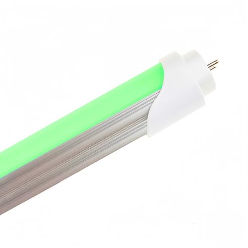 ONSSI® Tubo LED T8 120cm (Luz Verde) Mate Aluminio Tubo Fluorescente Dos Extremos