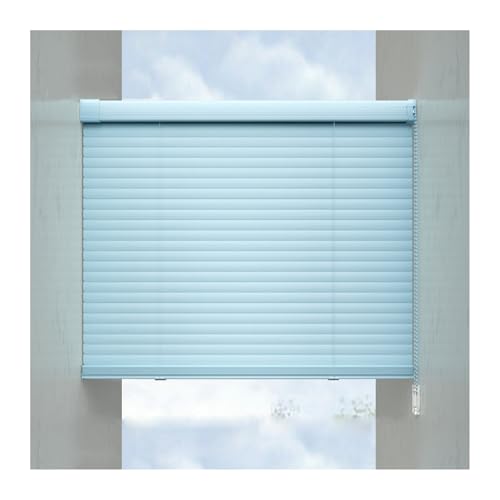 Persianas Venecianas Aluminio Sin Taladro Estor Veneciano Personalizada Protección contra El Deslumbramiento Stores Vénitiens para Cocina Oficina Baño(1.35X1.8M)