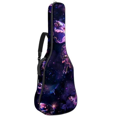 Étui souple pour guitare acoustique 109 cm imperméable en tissu Oxford