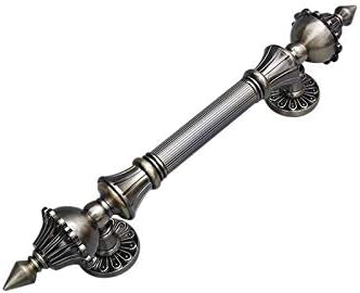 Door Handles Antique Zinc Alloy Multi-Size Handle Door Pull Bronze Gate Hotel Entrance Shopping Mall Door Handle WF - ( Color: A; Size: 440MM )