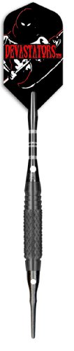 Bottelsen Devastators Black Steal 90% Tungsten Soft Tip Dart, 20 Gram #TOP21