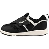 [Mizuno] キッズシューズ プレモア インファント2 13~16cm 運動靴 スポーツシューズ 男の子 女の子 通園 ブラック 16.0 cm