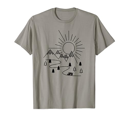 Camper Furgoneta Camiseta