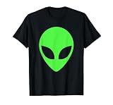 Green Alien Head - Alien T-Shirt, Men, Black, 3X-Large