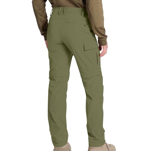 Pantalon de randonnée imperméable homme coupe ample anti humidité - 7