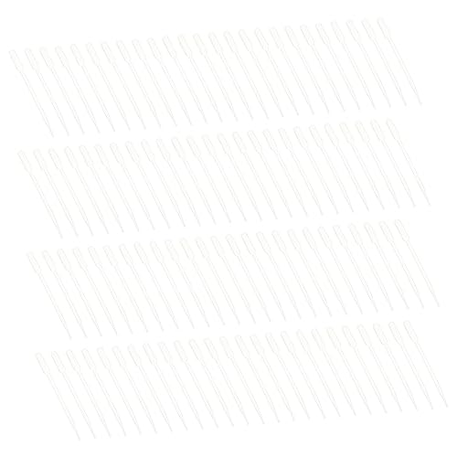CIYODO 100pcs Dropper Graduated Tube Transfer Graduated Pipettes Dropping Pipettes Liquid Pipettes Clear Straws Transfer Tube 5ml Pipette or