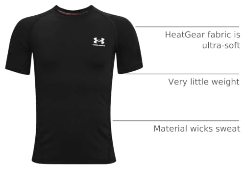 Image of Under Armour Kids HeatGear Armour Short Sleeve (Big Kid)