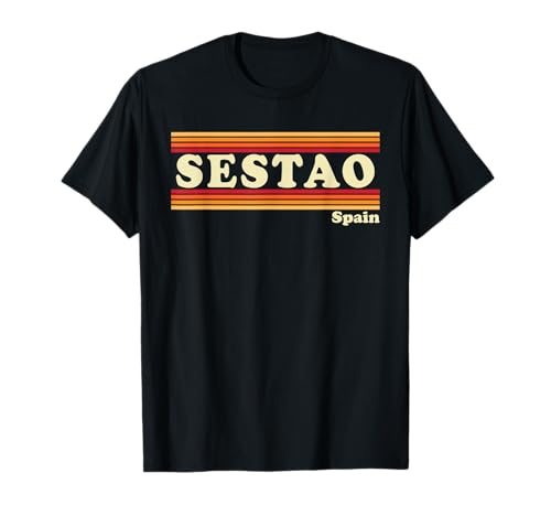Vintage 80s Sestao España Retro Gráfico Camiseta