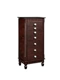 Powell Contemporary Merlot Jewelry Armoire