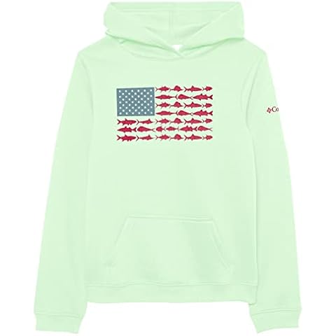 Columbia Kids' PFG Fish Flag Hoodie Cover
