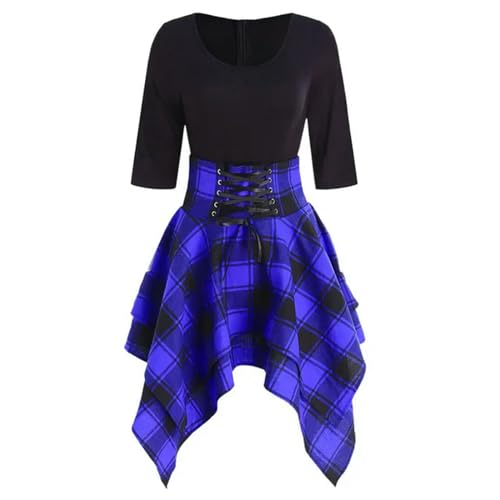 Robe preppy sexy taille haute chaude et asymétrique pour sublimer les formes