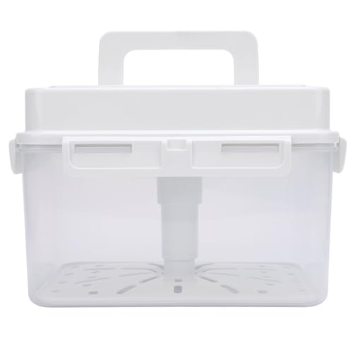 Kimchi - Contenedor de fermentación Kimchi de gran capacidad, buen sellado, rectangular, Kimchi, caja de fermentación para pickling (4 l)