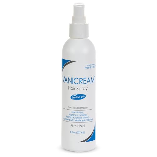 Vanicream Firm Hold Hairspray, Fragrance and Gluten Free, For Sensitive Skin, 8 Ounce, Packaging May...