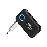 ✅[Llamada Manos Libres] Receptor Bluetooth Audio auto tiene micrófono integrado. Solo necesita presionar el botón MF una vez para contestar una llamada; presione y mantenga aproximadamente un segundo y medio para rechazar una llamada; presione dos veces para volver a marcar el último número. Es más seguro para el conductor y más fácil para usar con una sola mano.