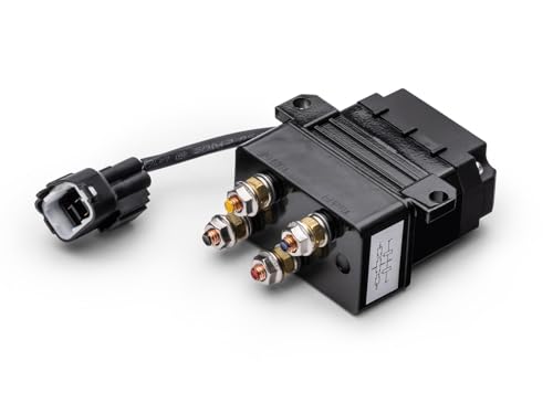 Winch elÉctrico SuperATV Black Ops 6000 lb con cuerda sintética miniatura 4