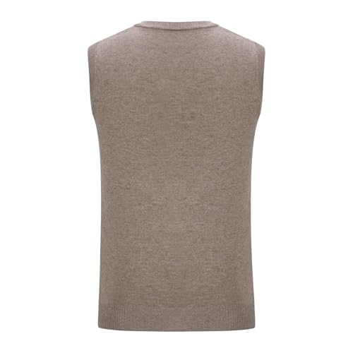 Men's V-Neck Sleeveless Sweater Vest Slim Fit Classic Pullover Cable Knitted Sweaters Waistcoat Sweater Tank Tops2