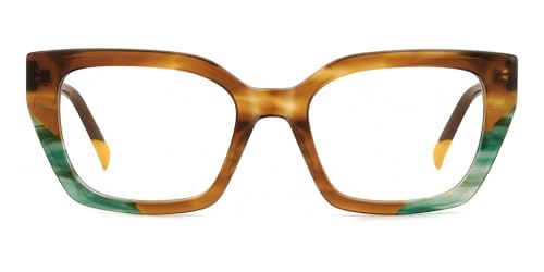 Lunettes Missoni MIS 0225 l'acétate marron vert premium - 2