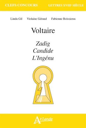 Télécharger Voltaire : Zadig, Candide, L'Ingénu Livre PDF Gratuit