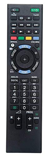 Image of VNQ Remote Compatible with Sony LCD /LED /HD /SMART /BRAVIA /3D /4K /ANDROID, Your Old Remote Must be Exact Same (Next-5)