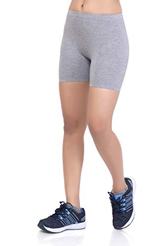 Image of Women's Solid Inner & Outer Wear Active Hot Shorts