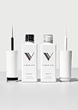V Beauty Pure Black and White Liner Gel Polish - Black and White Gel Liner Nail Polish