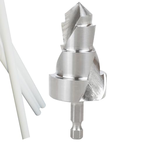 Brocas escariadoras de tuberías,Broca escariadora escalonada | Broca escalonada de elevación con vástago hexagonal | Broca de elevación, expansor de tubería para tubo de agua PPR