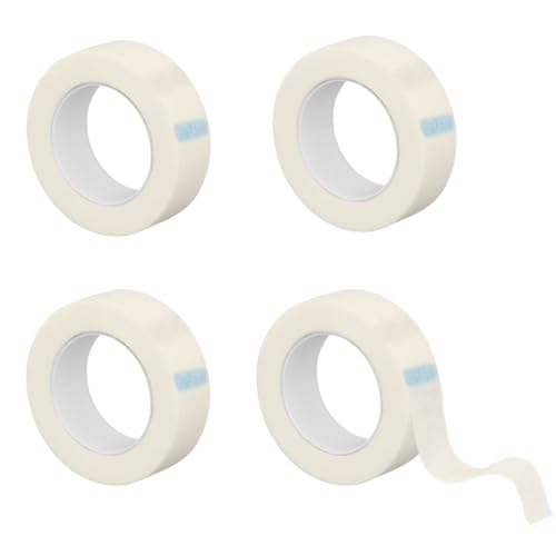 Diffaxy 4 Rollen Medizinisches Klebeband, Mikroporöses und Atmungsaktives Medizinisches Klebeband