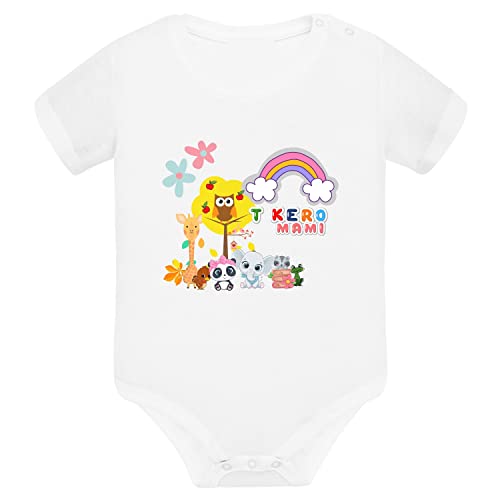 Body bébé manches courtes 100% coton de qualité supérieure, souple et hypoallergénique