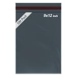 100pcs Grey Parcel Bags, Postage Bags, Mailing Bags 9x12 Sizes 100 Pack Poly Postal Bags Self Seal iSOUL Small to Large Mailing Bags Packaging Assorted Mailers Posting Shipping Post Bag Envelopes