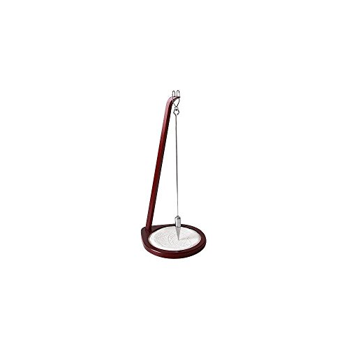 Relaxus Sand Pendulum - Pit & Pendulum Garden. Cherry Wood Finish, 15 Inch