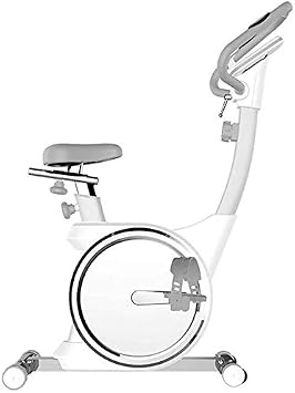 Bike Ultra-Quiet Exercise Bike,Indoor Cycling Bike,Fitness Aerobic Use Workout,Spinning Bike,Household Training Bike White