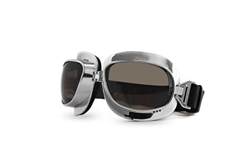 Crg Sports Vintage Aviator Pilot Style Motorcycle Goggles Cruiser Scooter Goggle For Men,Women,Adults,Youths #TOP1
