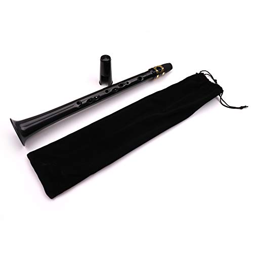 Sax de bolso Mini Saxofone portátil Saxofone pequeno com bolsa de transporte Instrumento de sopro