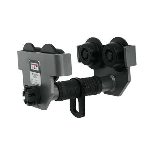 JET 1-1/2 Ton Heavy-Duty Manual Trolley (Model 1-1/2-PT)