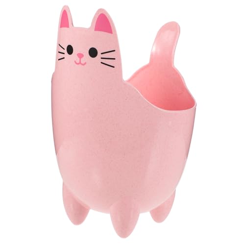 KITANDOVE Poubelle De Bureau Multifonctionnelle En Forme De Chat Pour La Maison Et Le Bureau. Petite Corbeille à Déchets Pour Une Élimination Facile.