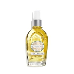 L’OCCITANE Almond Supple Skin Oil 3.3 Fl. Oz: Improve Appearance of Stretch Marks, Soften Skin, Velvety, Firmer-Looking Skin, Irresistible Aroma
