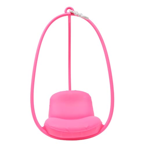 Pieza de repuesto para casa de muñecas coleccionable Barbie 3 Story Townhouse DLY32 - Silla columpio rosa de repuesto