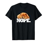 Mens Womens Kids Cute Napping NOPE Chow Chow Lover T-Shirt