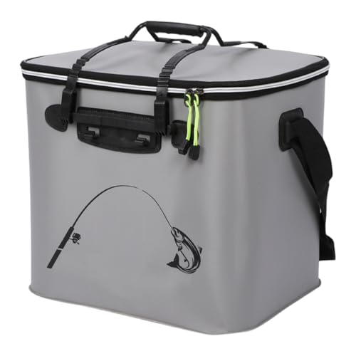 Seau de pêche portable robuste pour crevettes et ménés - 2