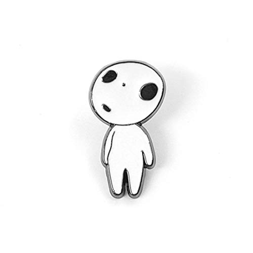 Molinter Brosche Prinzessin Mononoke Brooch Baum Elfen Puppe Tropfen Öl Abzeichen Nadel Anstecker Weihnachten Geschenk Cover