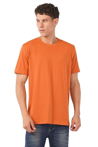 Image of Men's Cotton T Shirt Combo Pack of 3 - Plain Round Neck Solid Black & White Tees, Regular Fit, Half Sleeve Casual Wear for Men (Sizes S-4XL)