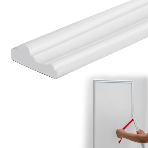 Listón de pared autoadhesivo TPE para tapar grietas y decorar juntas sin obras 2