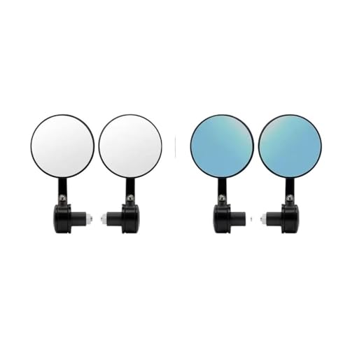 Espejo retrovisor antideslumbrante para manillar de 7/8 pulgadas de moto y ATV 6